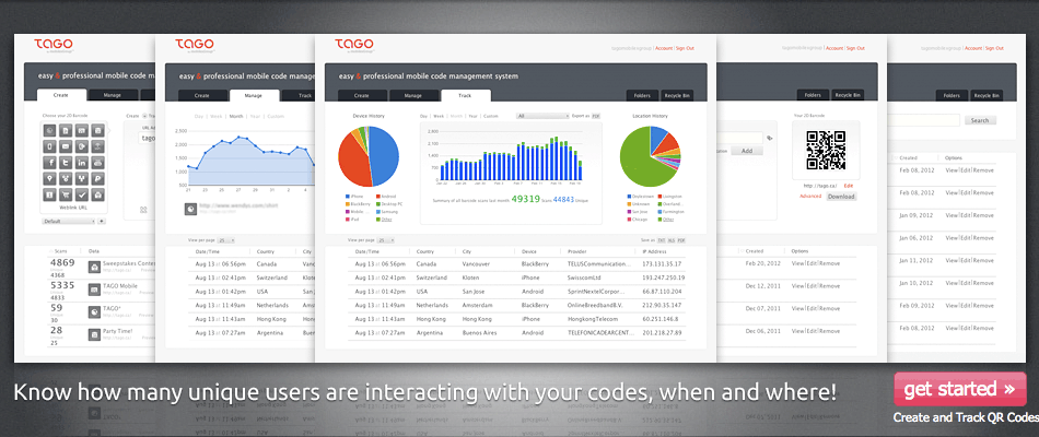 qr code analytics tago